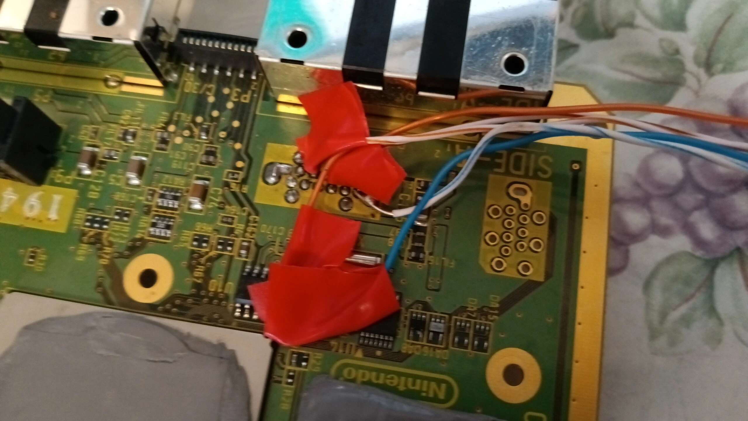 Few more, this time taped with red electrical tape