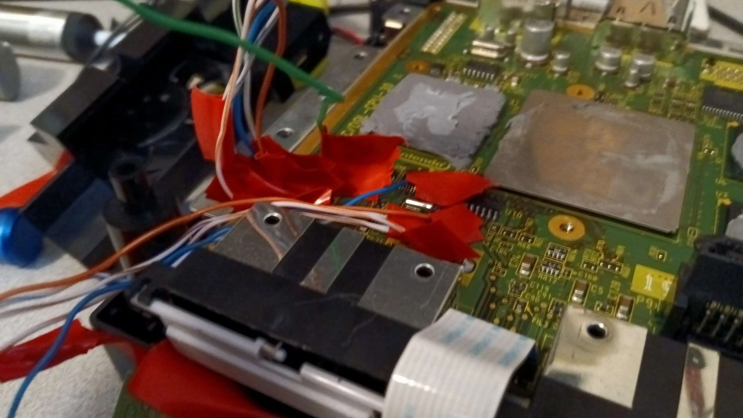 Close disassembly photo