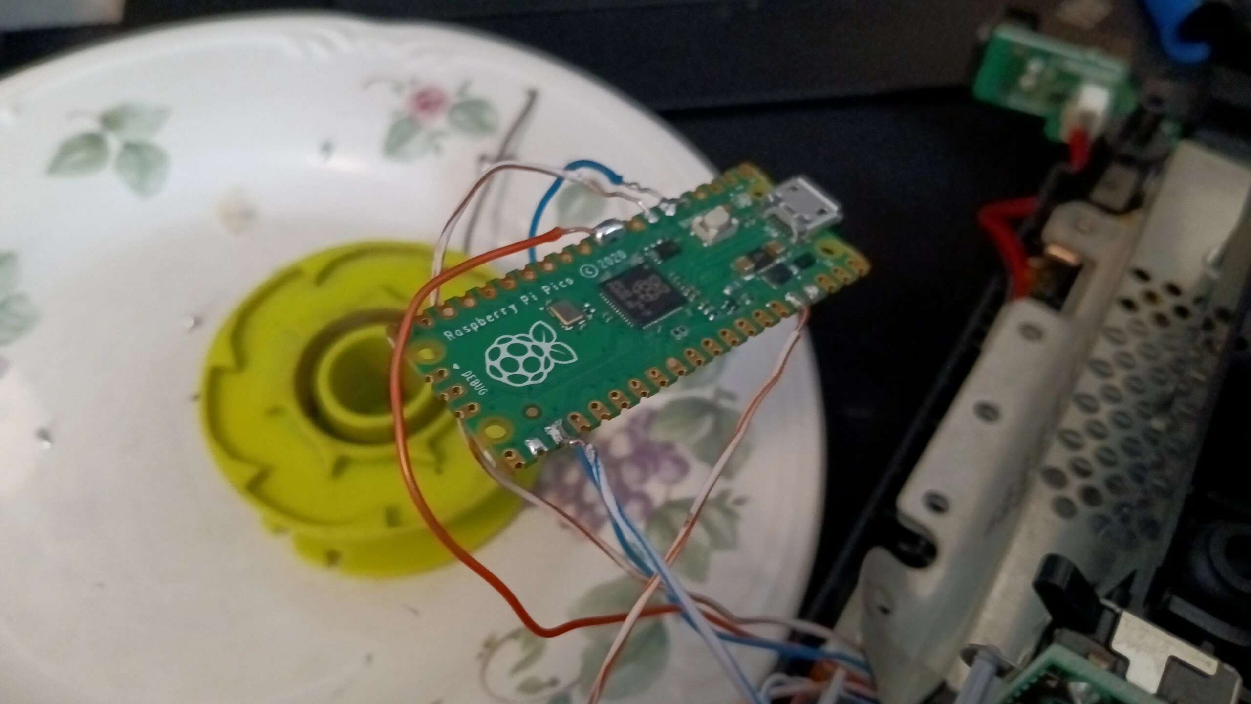 New Pico soldered in