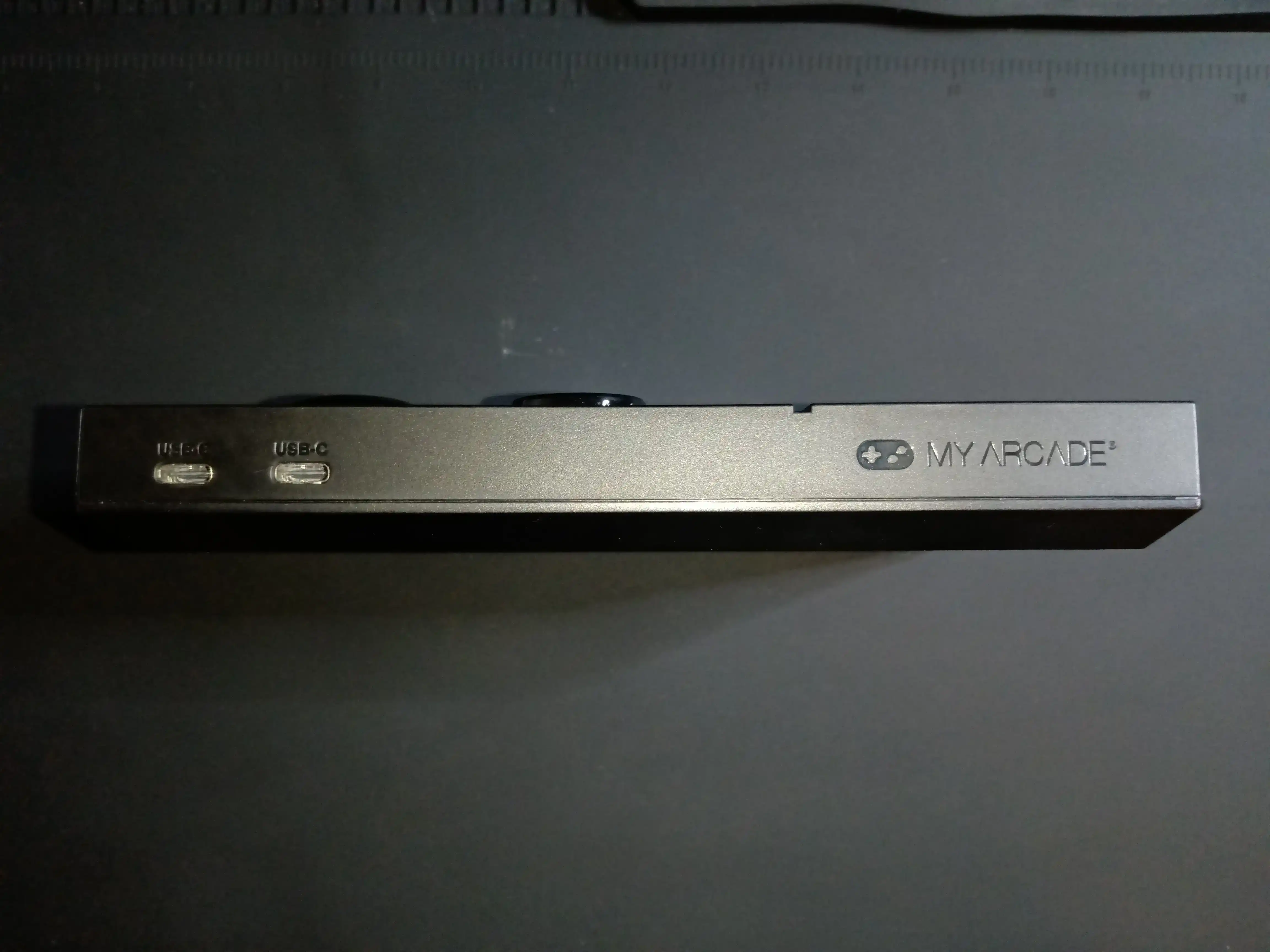 Front of the console.